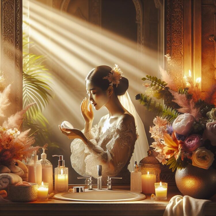 "Glow Like a Bride: Dreamy Skincare Secrets for Your Big Day"